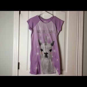 Llama night gown